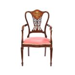 EDWARDIAN PARLOUR CHAIR