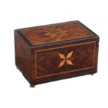 ANTIQUE INLAID JEWELLERY BOX