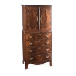 MAHOGANY TALLBOY CHEST