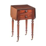 VICTORIAN MAHOGANY DROP LEAF TABLE