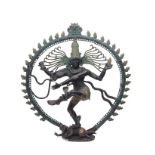 LARGE INDIAN BRONZE