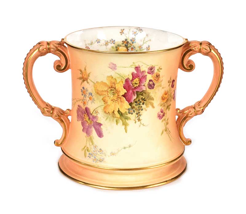 ROYAL WORCESTER TWO HANDLED CUP