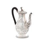 SILVER COFFEE POT