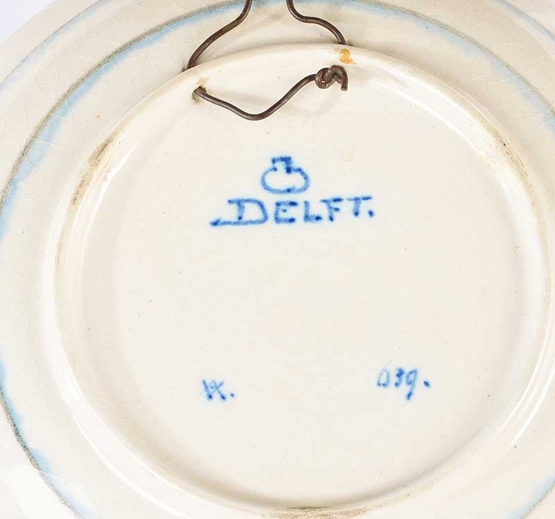 DUTCH DELFT PLATE - Image 4 of 4