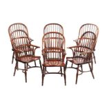 SET OF SIX WINDSOR CHAIRS