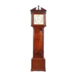 GEORGIAN MAHOGANY LONGCASE CLOCK