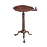 GEORGIAN MAHOGANY LAMP TABLE