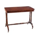 VICTORIAN ROSEWOOD SIDE TABLE