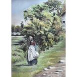 Mary Joy Clements, RUA - HEADING HOME - Pastel on Paper - 23 x 16 inches - Signed