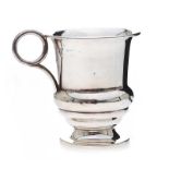 1930'S STERLING SILVER CHRISTENING CUP