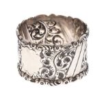 VICTORIAN STERLING SILVER NAPKIN RING