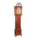 MAHOGANY LONGCASE CLOCK