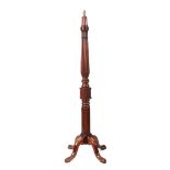 MAHOGANY STANDARD LAMP