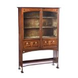 ARTS & CRAFTS DISPLAY CABINET