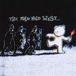 Banksy - THE MILD MILD WEST - Coloured Print - 10.5 x 10.5 inches - Unsigned