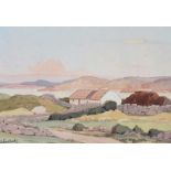 Richard Faulkner, RUA - MULROY BAY, DONEGAL - Watercolour Drawing - 7 x 10 inches - Signed