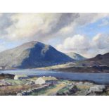 Charles McAuley - IN CONNEMARA - Oil on Board - 19 x 25 inches - Signed