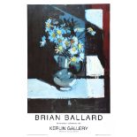 Brian Ballard, RUA - EXHIBITION POSTER, KERLIN GALLERY - Coloured Print - 24 x 18 inches - Unsigned