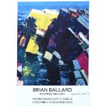Brian Ballard, RUA - EXHIBITION POSTER, RATHFARNHAM CASTLE, DUBLIN, 17TH OCTOBER - 16TH DECEMBER