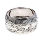 ANTIQUE STERLING SILVER NAPKIN RING