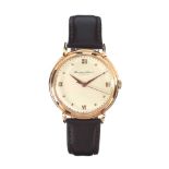 INTERNATIONAL WATCH COMPANY 18CT ROSE GOLD GENT'S WRIST WATCH