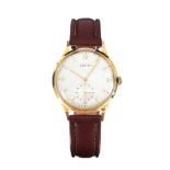 ZENITH 9CT GOLD-CASED GENT'S WRIST WATCH