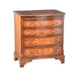 MAHOGANY FOUR DRAWER CHEST