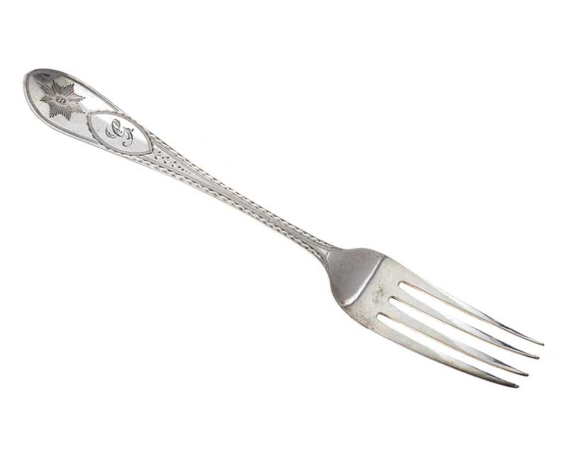 SET OF ELEVEN SILVER DINNER FORKS - Image 2 of 4