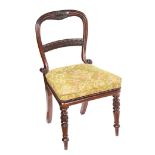 REGENCY ROSEWOOD SIDE CHAIR