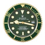 ROLEX WALL CLOCK