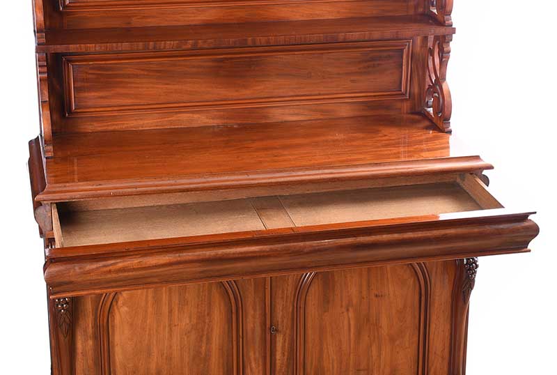 VICTORIAN MAHOGANY SIDEBOARD - Image 3 of 9