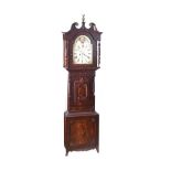 MAHOGANY LONGCASE CLOCK