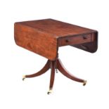 GEORGIAN MAHOGANY PEMBROKE TABLE