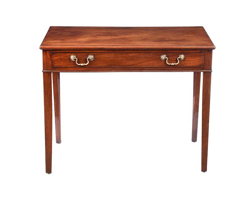 GEORGIAN MAHOGANY SIDE TABLE - Image 7 of 8