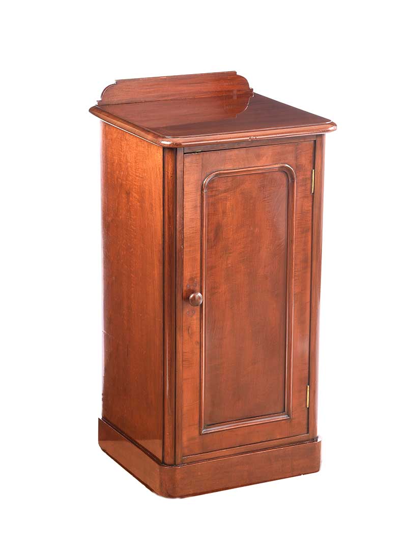 VICTORIAN MAHOGANY BEDSIDE PEDESTAL