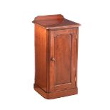 VICTORIAN MAHOGANY BEDSIDE PEDESTAL