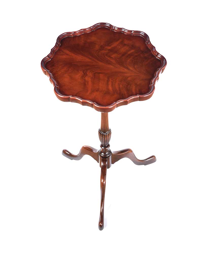 MAHOGANY WINE TABLE - Image 2 of 5