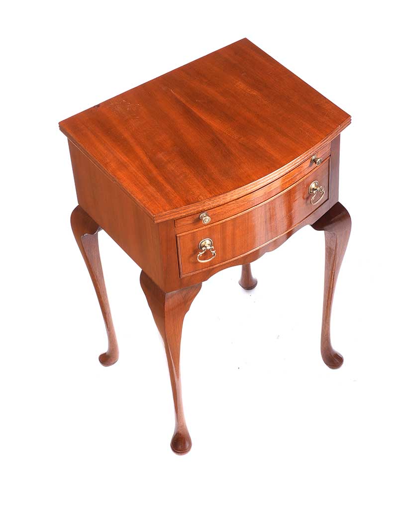 PAIR OF MAHOGANY BEDSIDE PEDESTALS - Image 4 of 6