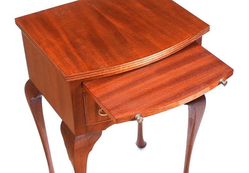 PAIR OF MAHOGANY BEDSIDE PEDESTALS - Image 2 of 6