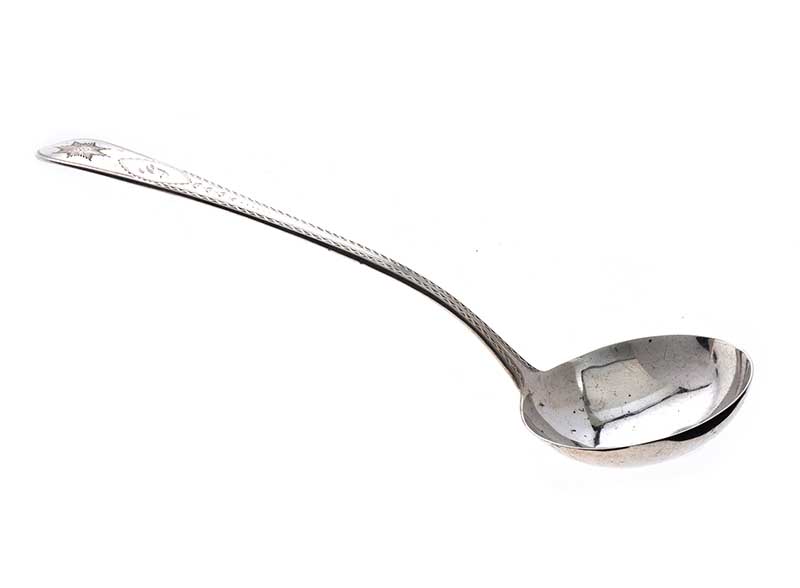 IRISH SILVER SOUP LADLE