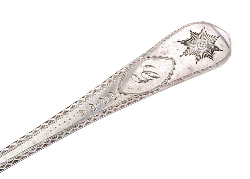 IRISH SILVER SOUP LADLE - Image 4 of 5