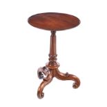 ANTIQUE MAHOGANY LAMP TABLE