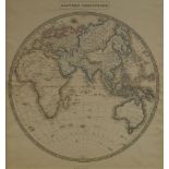 George Philip & Sons, British mid 19th century- Eastern Hemisphere, Northern Hemisphere, Southern