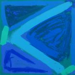 Anthony Frost, British b.1951- Totally Blue Beat; screenprint in colours, signed and numbered 42/