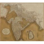 John Cary, British c.1754-1835- A New Map of Hindoostan from the latest Authorities, 1806; engraving