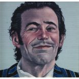 Graeme Wilcox, Scottish, late 20th/early 21st century- Lover Boy No.3; oil on canvas board, 10.