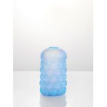 Loetz and Koloman Moser (1868-1918) Attributed, an opalescent glass vaseCirca 1900Heavy, lightly