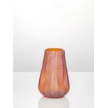 Loetz, an ‘Orange Aeolus’ iridescent glass vasecirca 1902The golden orange body decorated with