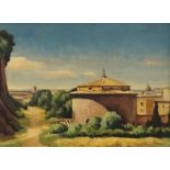 Lord Berners (Gerald Hugh Tyrwhitt-Wilson), British 1883-1950- The Church of San Teodoro, Rome;