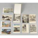 A collection of postcards, early /mid 20th century, to include facsimiles of works by Durer and